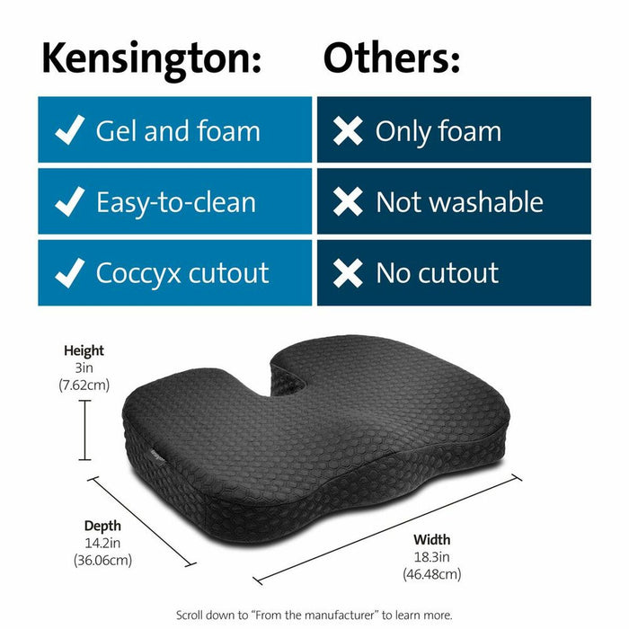 Cojín para sillas Kensington K55807WW Espuma viscoelástica