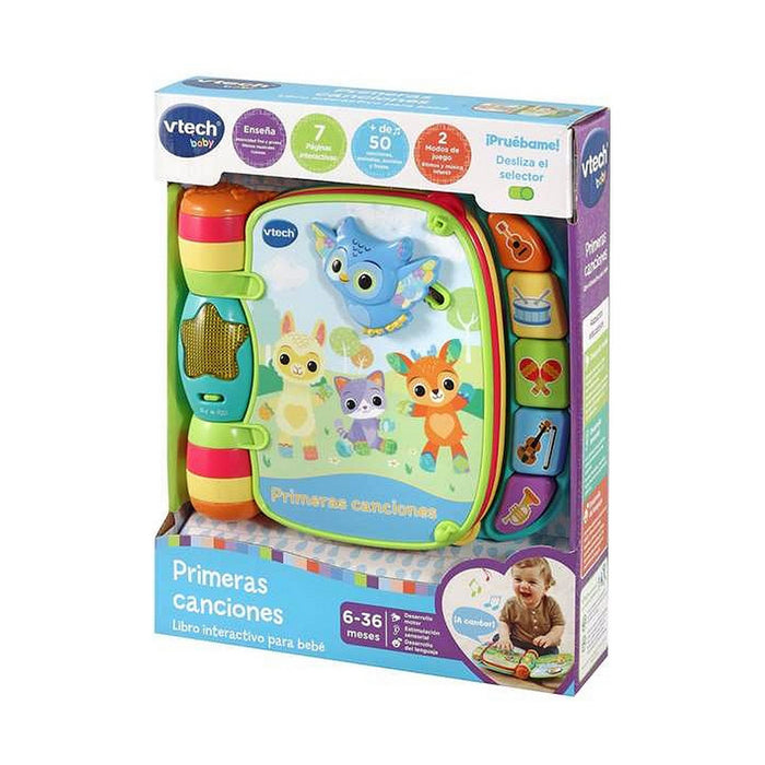 Vtech Baby Musical Book Toy First Songs. 19 x 22 x 4 cm