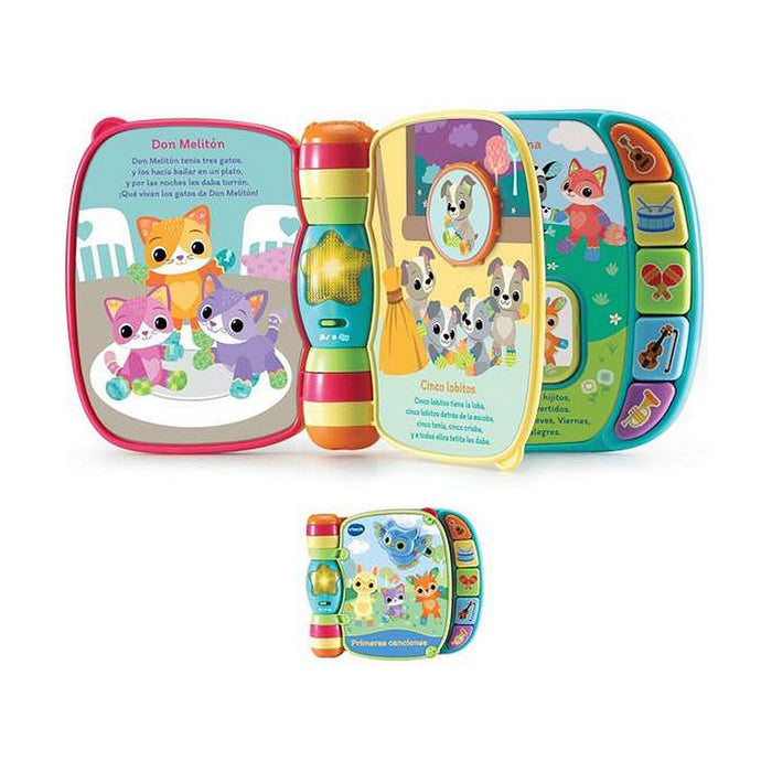 Vtech Baby Musical Book Toy First Songs. 19 x 22 x 4 cm