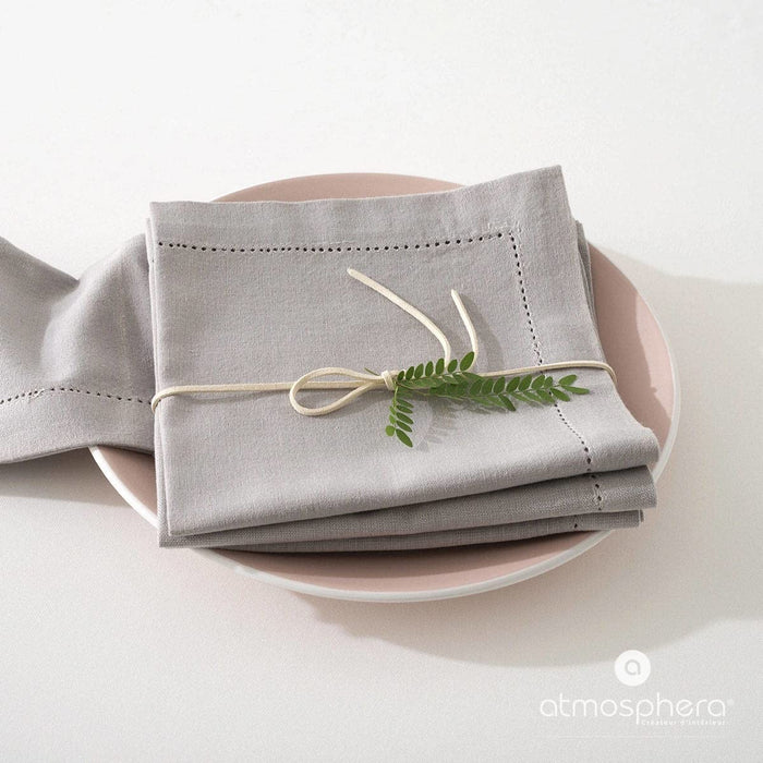 Atmosphera Grey Napkins (40 x 40 cm)