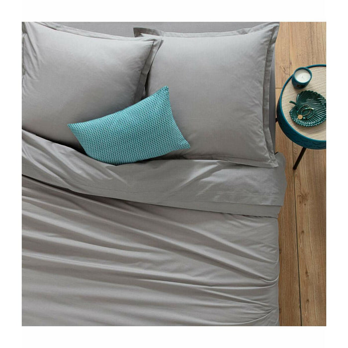 Atmosphera Gray Fitted Sheet (90 x 190 cm)