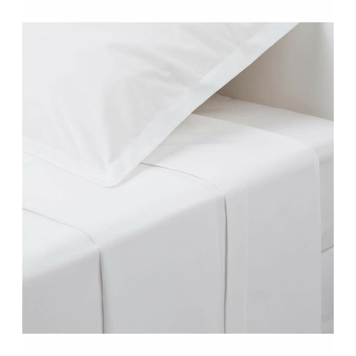 Atmosphera White Top Sheet (240 x 290 cm)