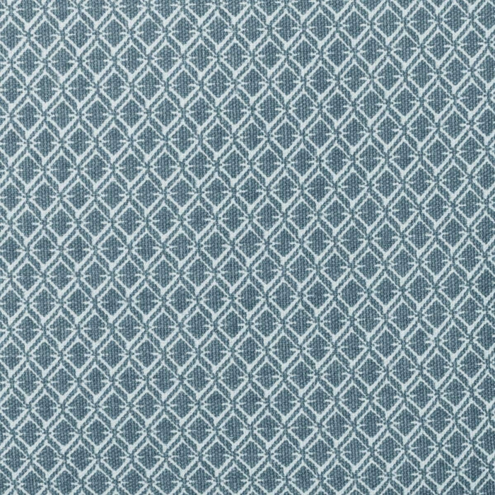 Atmosphera Otto Blue Cotton Cushion (50 x 30 cm)