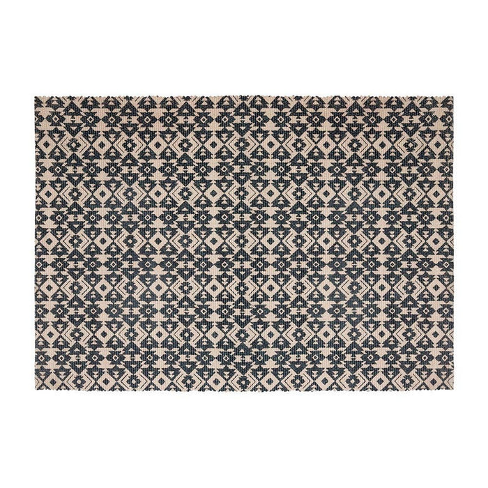 Atmosphera Rug Black Beige Cotton Multicolor 60 x 90 cm