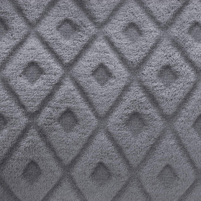 Manta Atmosphera Plaid Winter Rhombus Gris (230 x 180 cm)