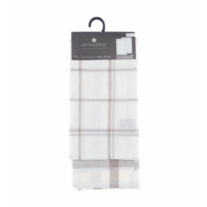 Atmosphera Grey Kitchen Towel
