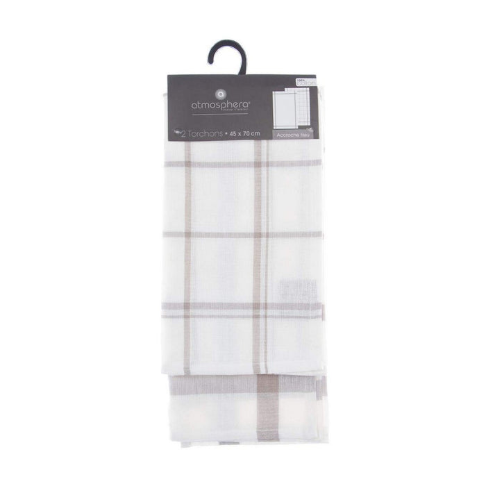 Atmosphera Grey Kitchen Towel