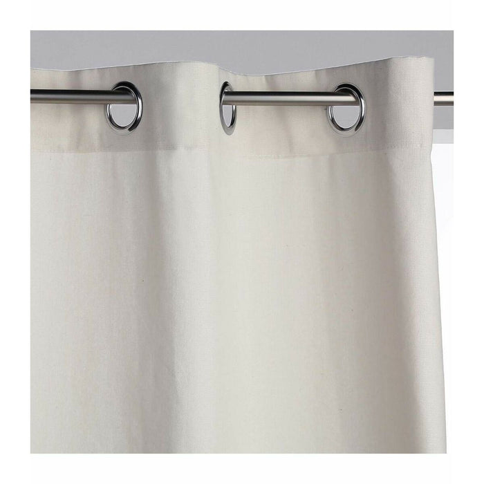 Atmosphera Panama Beige Polyester Curtain (260 x 140 cm)