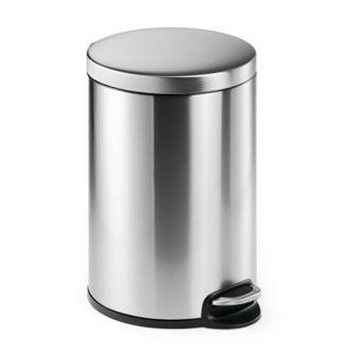 Durable Trash Can 340223 Stainless Steel 20 L