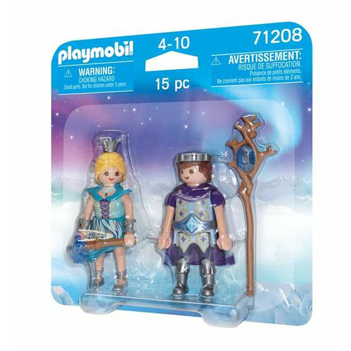 Figuras Articuladas Playmobil 71208 Príncipe Princesa 15 Piezas Duo