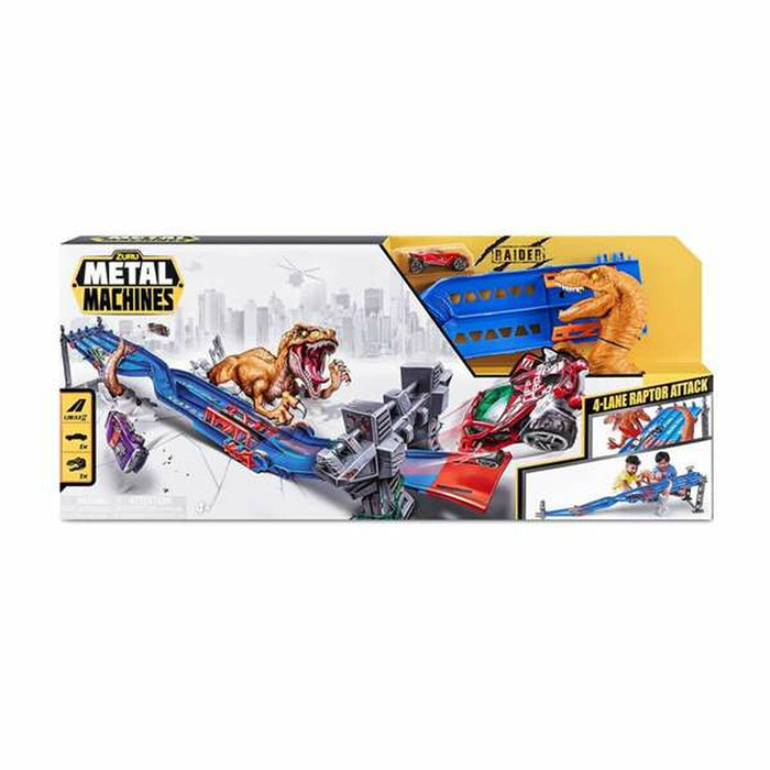 Zuru Metal Machines 4-Lane Raptor Attack Race Track 70 x 11 x 30 cm