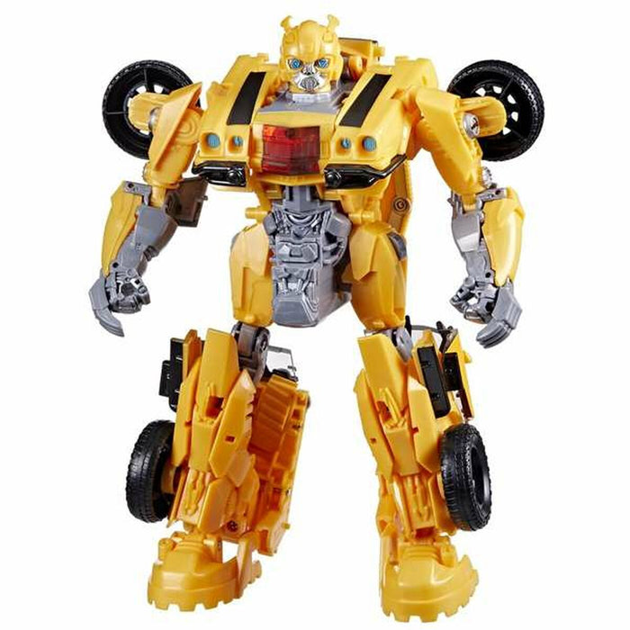 Super Robot Transformable Transformers Beast Mode Bumblebee 28 cm Luces Sonido Accesorios