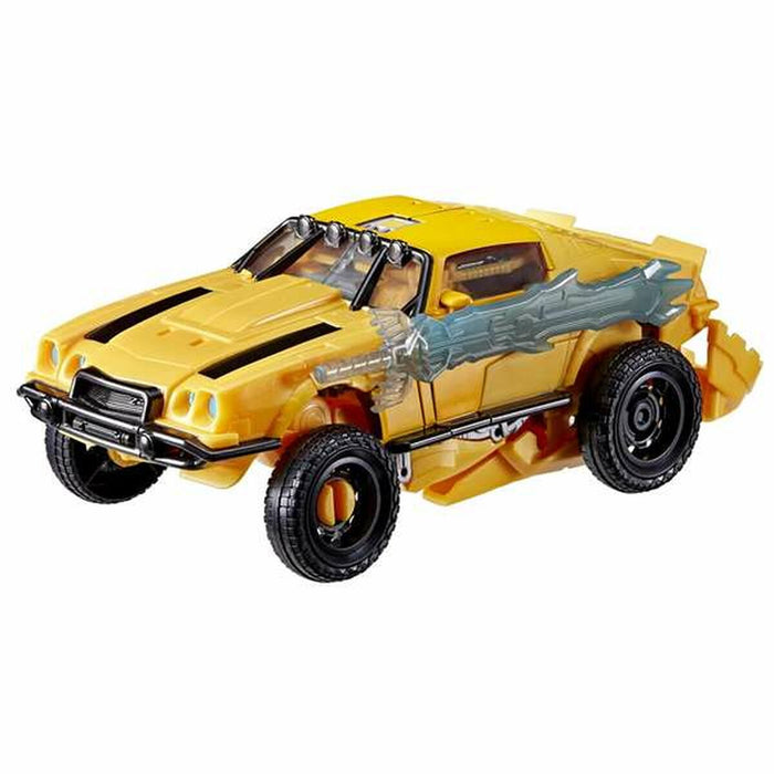 Super Robot Transformable Transformers Beast Mode Bumblebee 28 cm Luces Sonido Accesorios