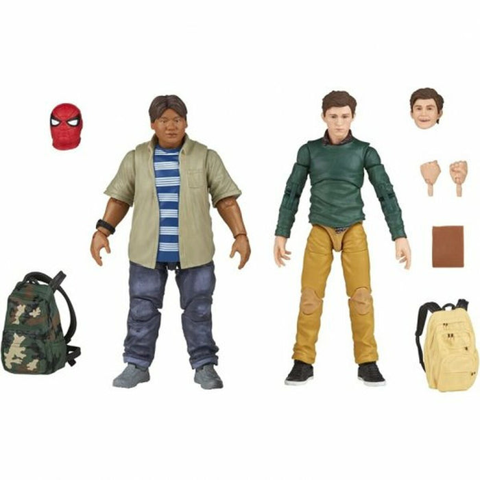 Figura de Acción Hasbro Legends Series Spider-Man 60th Anniversary Peter Parker & Ned Leeds