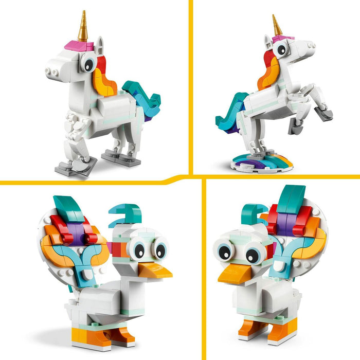 Lego Creator Magic Unicorn Playset 31140 3 in 1 145 Pieces
