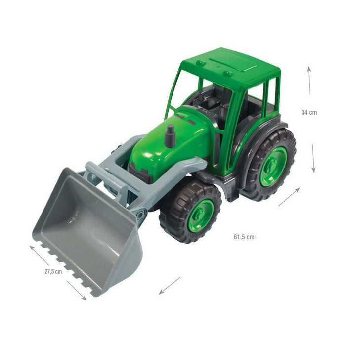 Tractor 64 x 29 cm Verde
