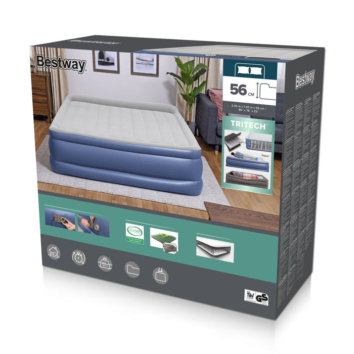 Cama Hinchable Bestway 203 x 193 x 56 cm