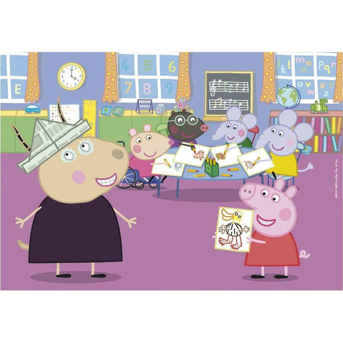 Puzzle Peppa Pig 4 en 1