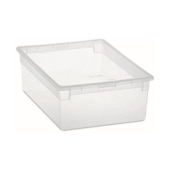 Multipurpose Box Terry Light Box M With Transparent Lid Polypropylene Plastic 27.8 x 39.6 x 13.2 cm