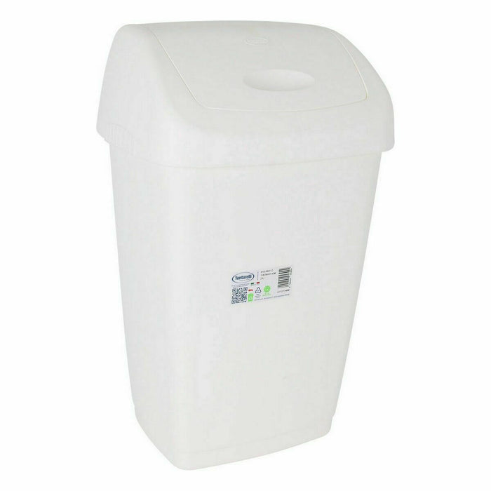 Tontarelli Aurora White Trash Can (8 Units)
