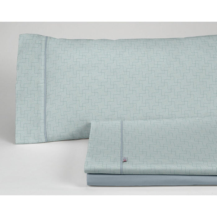 Alexandra House Living Estelia Soft Green Sheet Set 160 Bed 4 Pieces