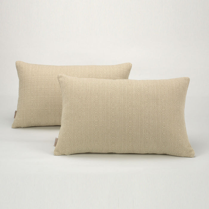 Funda de cojín Alexandra House Living Beige 30 x 50 cm 2 Unidades