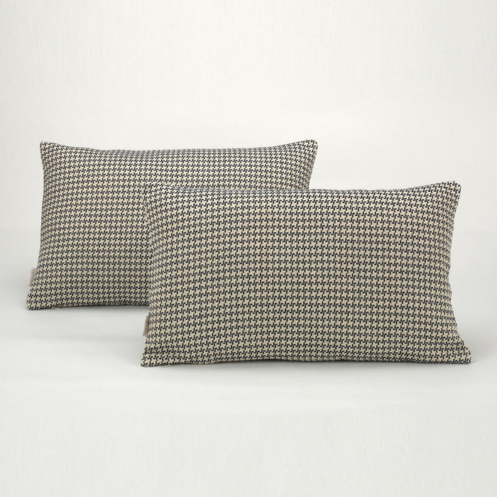 Funda de cojín Alexandra House Living Azul 30 x 50 cm 2 Unidades