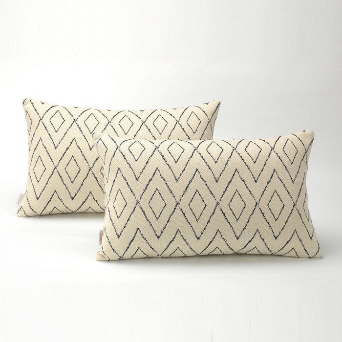 Funda de cojín Alexandra House Living Azul 30 x 50 cm 2 Unidades