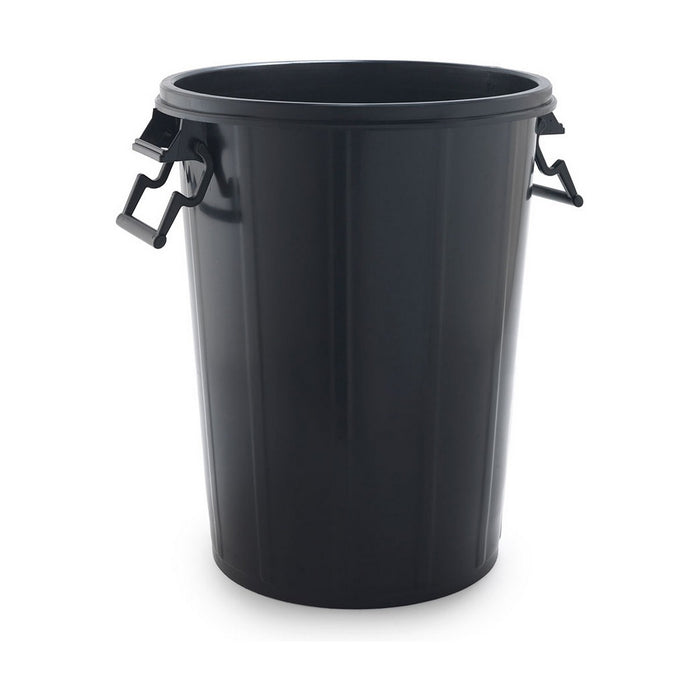 SP Berner 10010042 Black Plastic 100 L Waste Bin