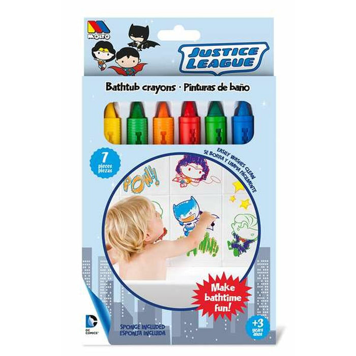 Moltó 17747 Bath and Shower Colored Crayons