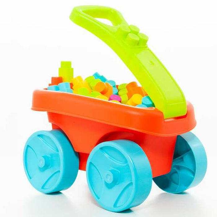 Moltó Building Blocks 20 Pieces Cart