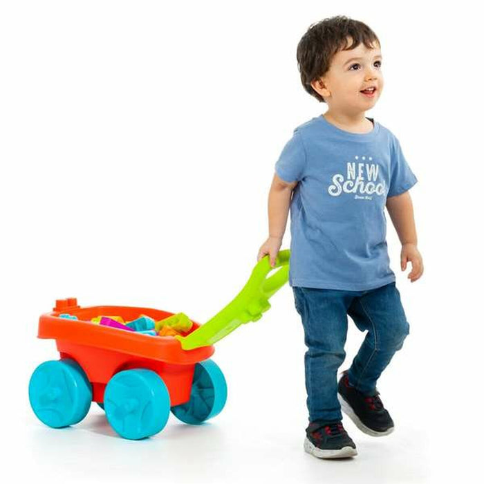 Moltó Building Blocks 20 Pieces Cart