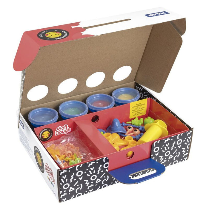 Juego Creativo de Plastilina Milan Funny Faces (33 Piezas)