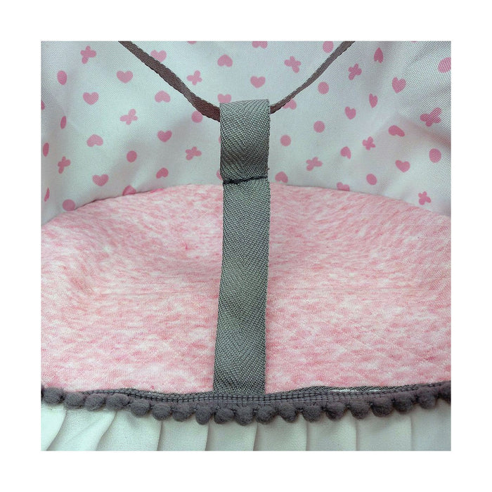Silla para Muñecas Reig Paraguas Blanco Rosa Lunares