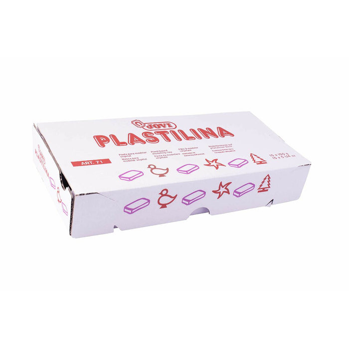 Barras de plastilina Jovi School 150 g Negro (15 Piezas)