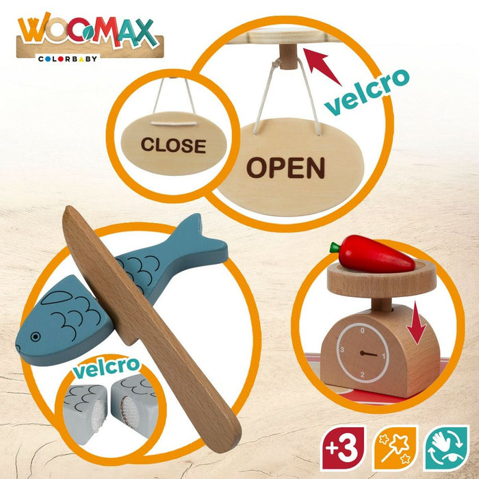 Centro de actividades Woomax 25 Piezas 35 x 52 x 32 cm