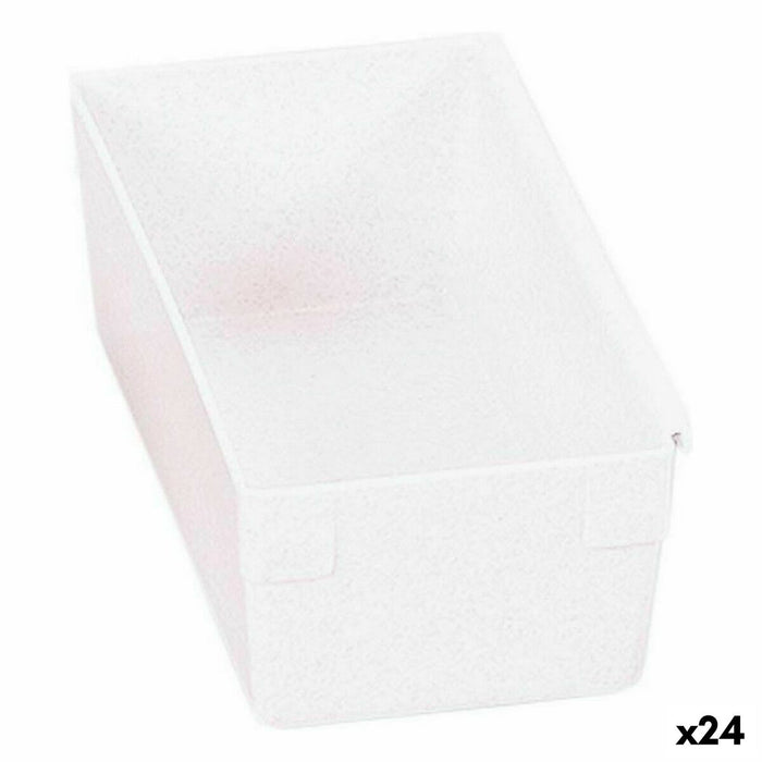 Modular Multipurpose Box White 15 x 8 x 5.3 cm (24 Units)