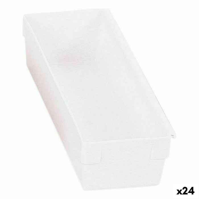 Modular Multipurpose Box White 22.5 x 8 x 5.3 cm (24 Units)