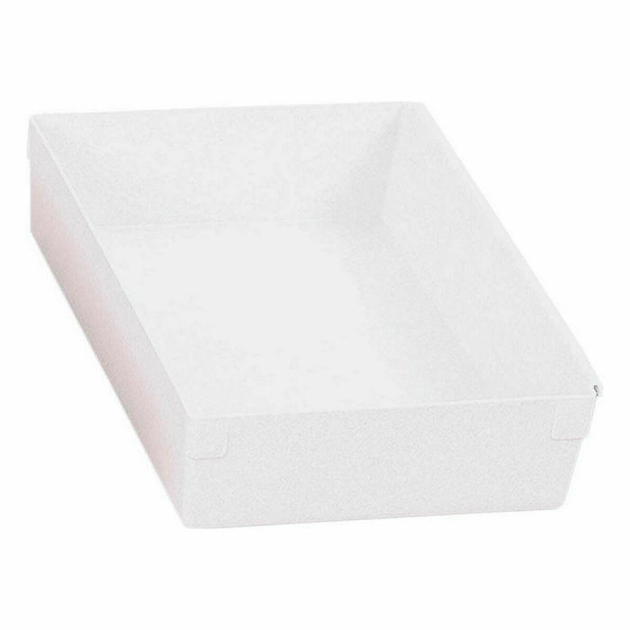 Modular Multipurpose Box White 22.5 x 15.5 x 5.3 cm (12 Units)