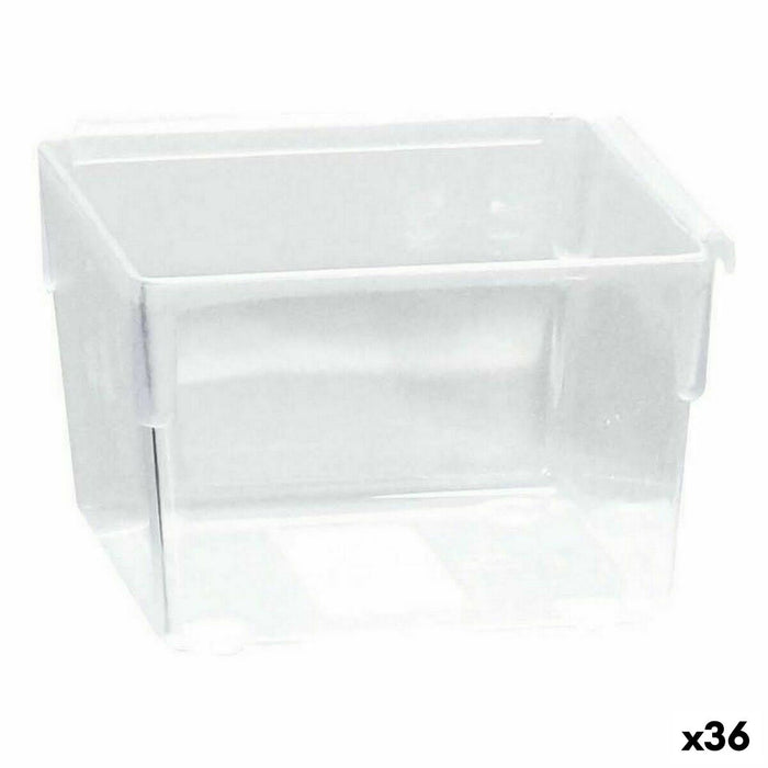Transparent Modular Multipurpose Box 8 x 8 x 5.3 cm (36 Units)