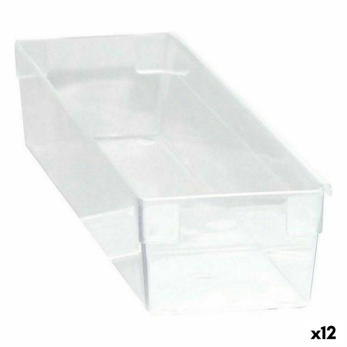 Transparent Modular Multipurpose Box 30.5 x 8 x 5.3 cm (12 Units)