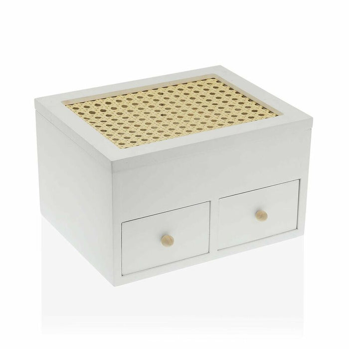 Versa White Jewelry Box (18 x 13.5 x 23 cm)