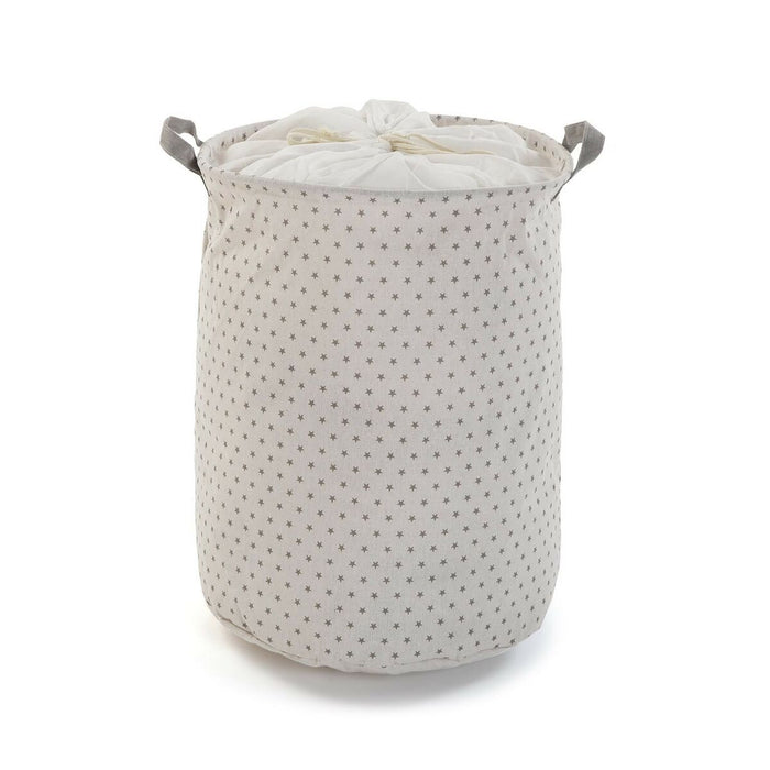 Versa Stars Polyester Textile Laundry Basket (38 x 48 x 38 cm)