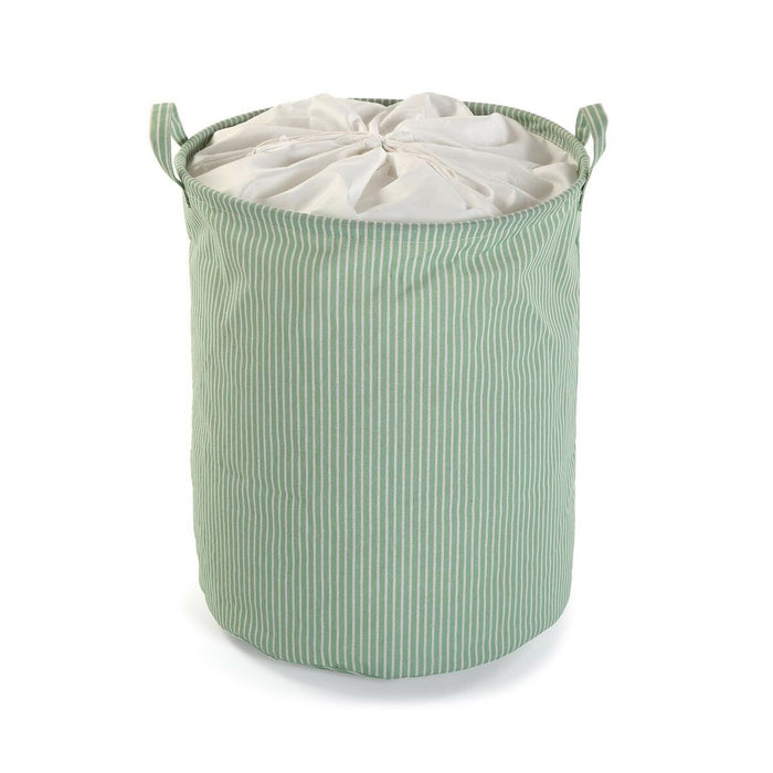 Versa Green Laundry Basket Polyester Cotton Nylon (38 x 48 x 38 cm)