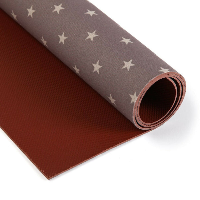 Alfombra Versa Estrellas Cocina Poliéster (50 x 2 x 80 cm)