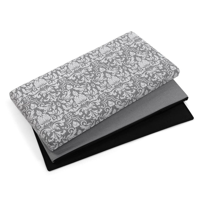 Baúl Desmontable Versa Damasco Madera MDF 38 x 37,5 x 76,5 cm