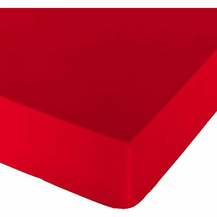 Naturals Red Fitted Sheet