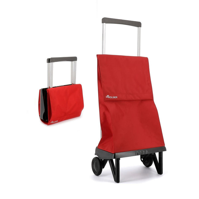 Carro de Compra Rolser PLEGAMATIC MF Rojo (40 L)
