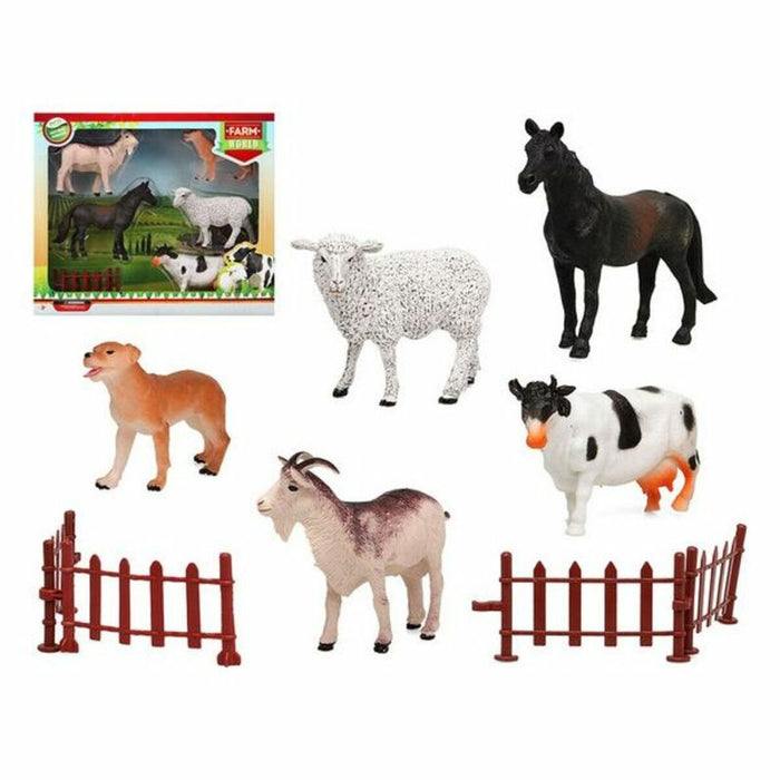 Farm Animals Set 110371 (9 pcs)