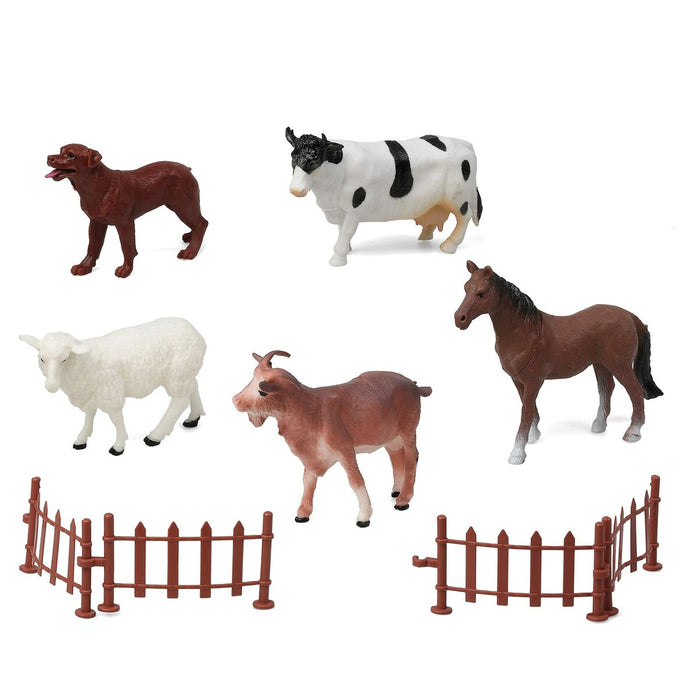 Farm Animals Set 110371 (9 pcs)